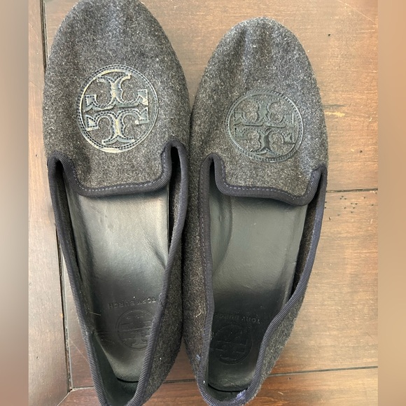 Tory Burch Wool Loafers - Picture 1 of 4